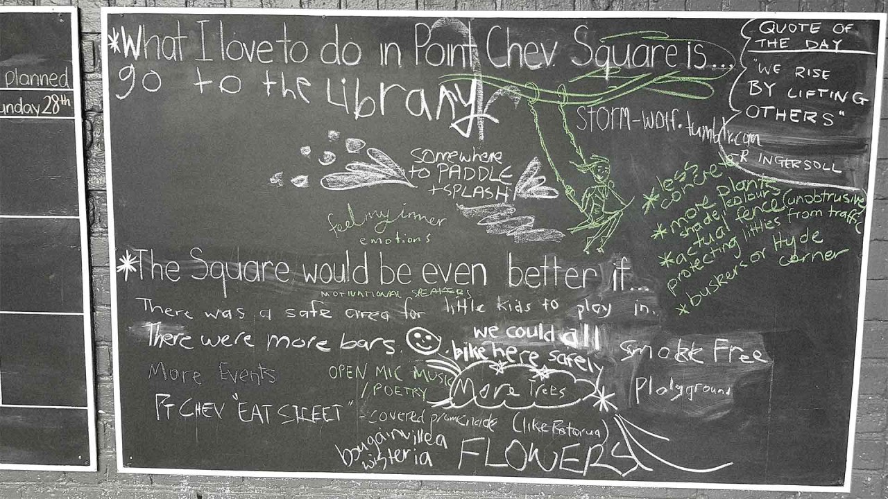 Pt Chevalier Placemaking - Blackboard